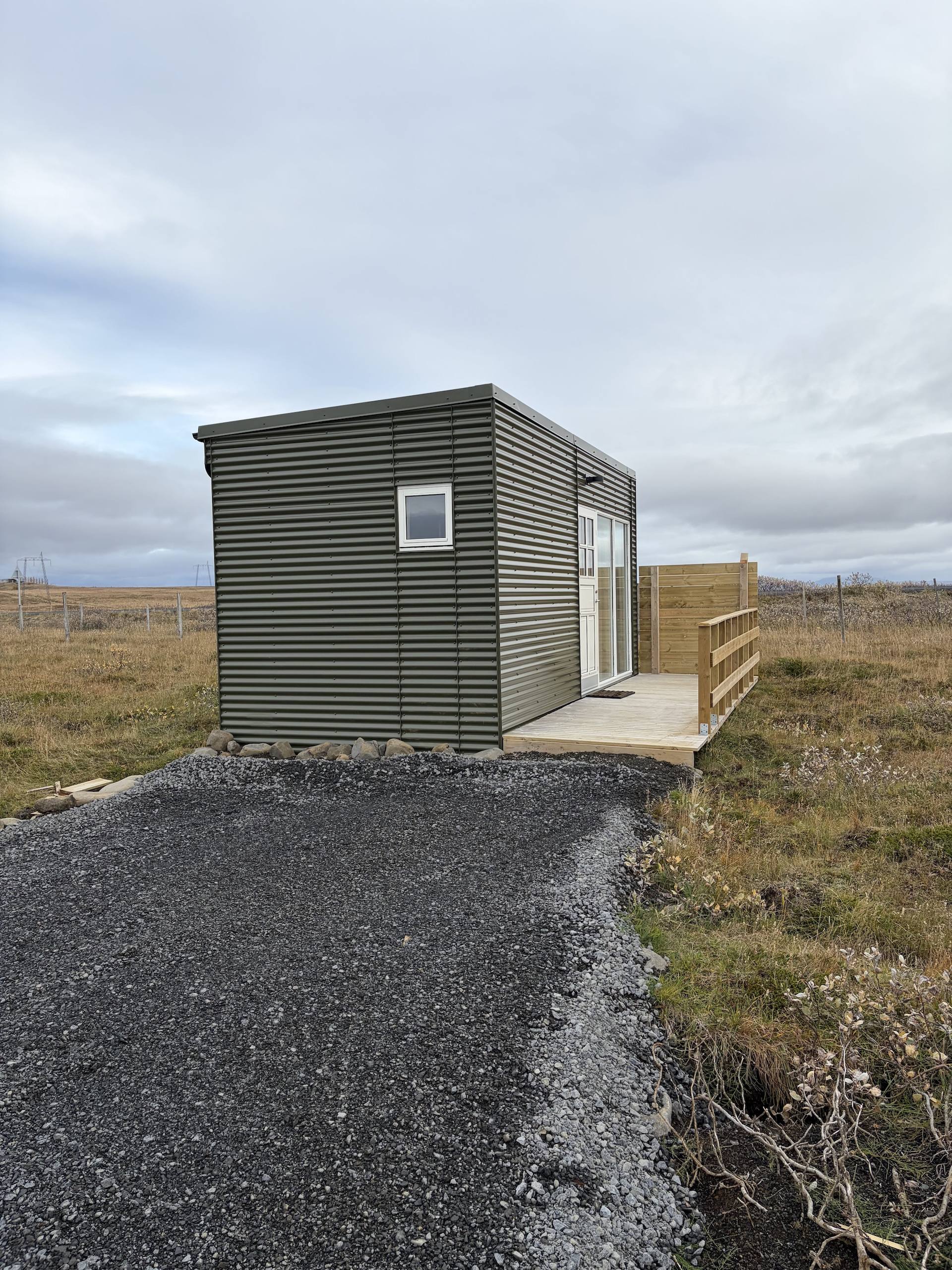 Malarstígur að smáhýsi